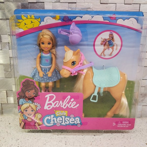 barbie club chelsea horse